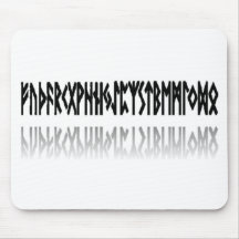 Runes Reflected - Mousepad