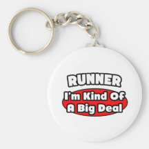 Runner...Big Deal Key Chain