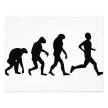 runner evolution icon personalized invite