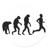 runner evolution icon stickers