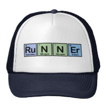 Runner made of Elements Hats