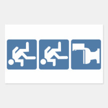 Runner-Runner Flush Stickers