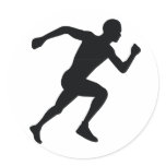 Runner stickers