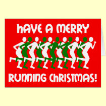 runners Christmas cards