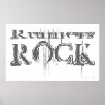 Runners Rock Poster
