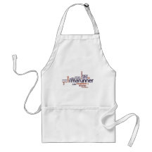 Runner's Words Aprons