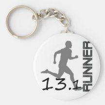 Runners Zone Half Marathon gifts and apparel Key Chain