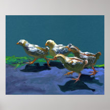 Running Adorables Print
