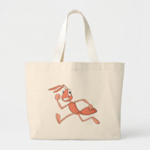 Running Ant Canvas Bag