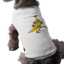running banana dog clothes