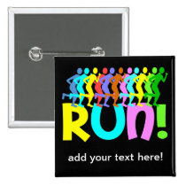 running buttons