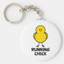 Running Chick Keychains