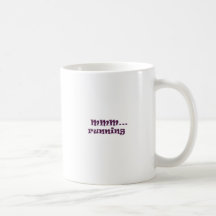 running coffee mugs