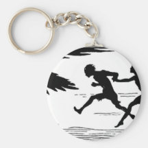 Running couple key chains