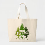 Running Forest Tote Bag
