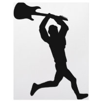 running guitar smasher customized letterhead