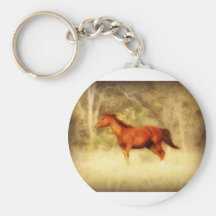 Running Horse Key Chains