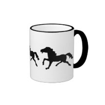 Running Horse mug