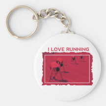 Running iGuide Biomechanics Key Chain