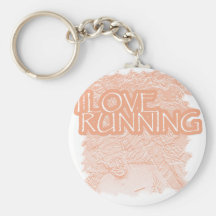 Running iGuide Carbos Key Chain