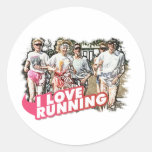 Running iGuide Cross Training Round Stickers