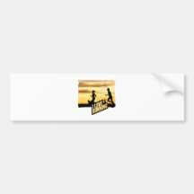 Running iGuide Strides Bumper Sticker
