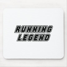 Running Legend Mouse Pad