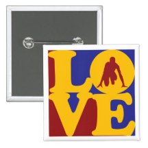Running Love Pins