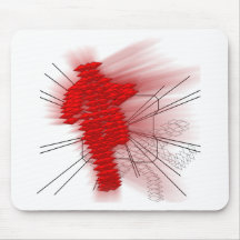 Running Man Mousepads