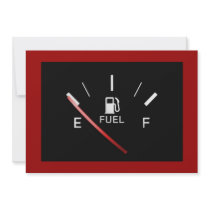 Running on Empty Invitation