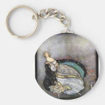 Running princess keychain