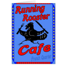 Running Rooster Cafe Cards