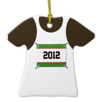 Running Singlet - Customizable Year ornaments