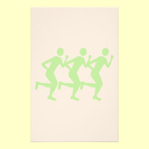 Running stationery