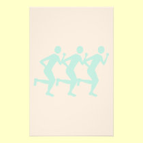 Running stationery