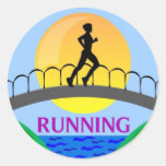 RUNNING STICKERS
