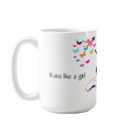 Runs Like A Girl Mug