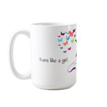 Runs Like A Girl Mug