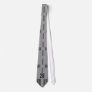 Runway Tie Black Text