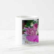 Rupert and Roses - Guinea Pig Coffee Mug