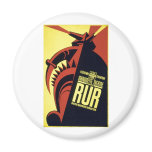 RUR - Rossum's Universal Robots - Karel Čapek 1939 magnets