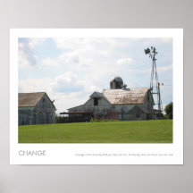 Rural American Barn in Decay Photo Print