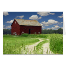 Rural Barn Greeting Card
