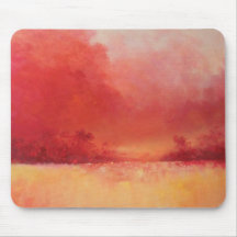Rural Retreat in Oil Mouse Pad
