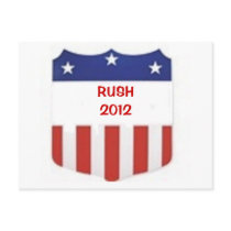 Rush 2012 postcards