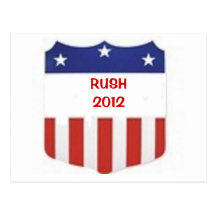 Rush 2012 postcards