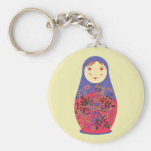Russe de ~ de la poupée 2 de Matryoshka/emboîtemen Porte-clef