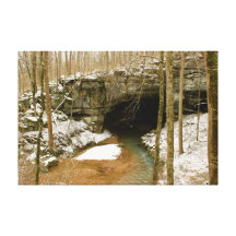 Russell Cave Stretched Canvas Prints