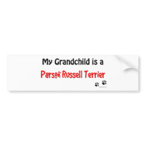 Russell Terrier Grandchild Bumper Stickers
