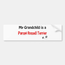 Russell Terrier Grandchild Bumper Stickers